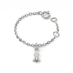 Rocket Watch Charm