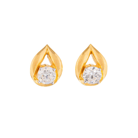 Radiant Solitaire Earrings