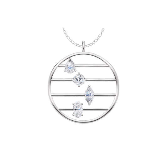 Climbing Diamonds Necklace