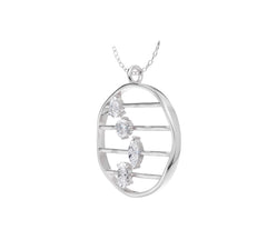 Climbing Diamonds Necklace