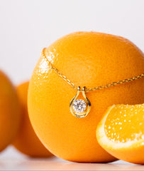 Radiant Solitaire Pendant
