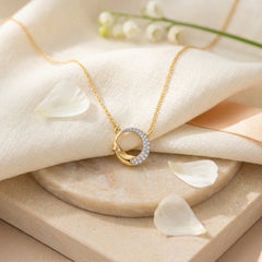 Bird Halo Necklace