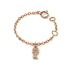 Wine Glass Watch Charm