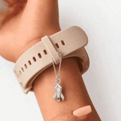 Rocket Watch Charm