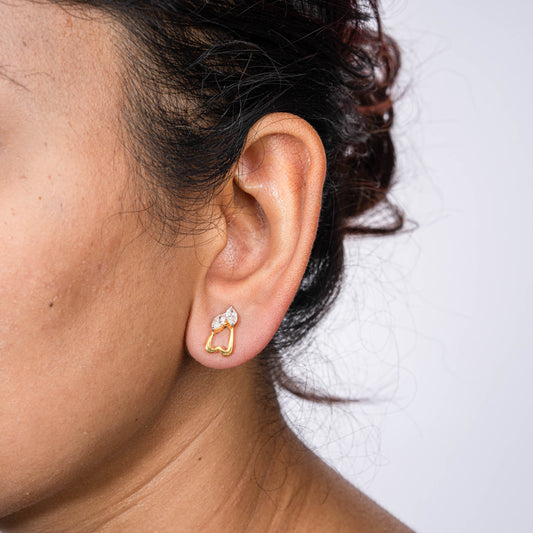 Wavy Baby Earrings
