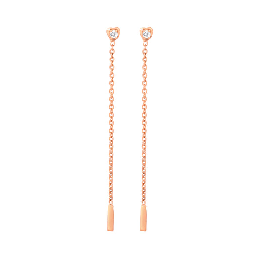 Linear Love Earrings