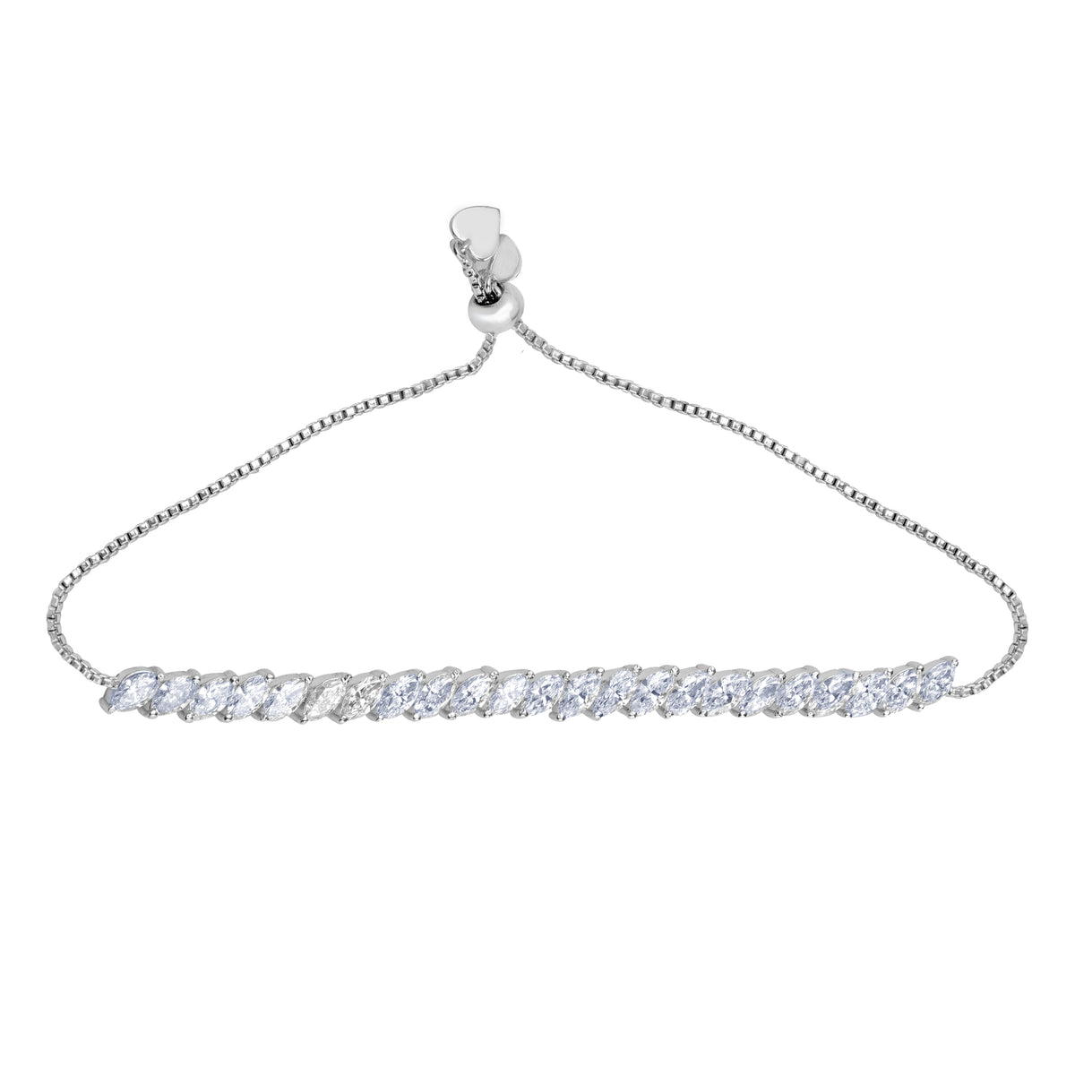 Marquise Half Tennis Bracelet