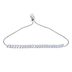 Marquise Half Tennis Bracelet