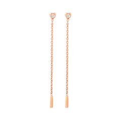Linear Love Earrings