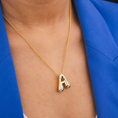 Alphabet Bobble Necklace