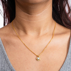 Radiant Solitaire Pendant