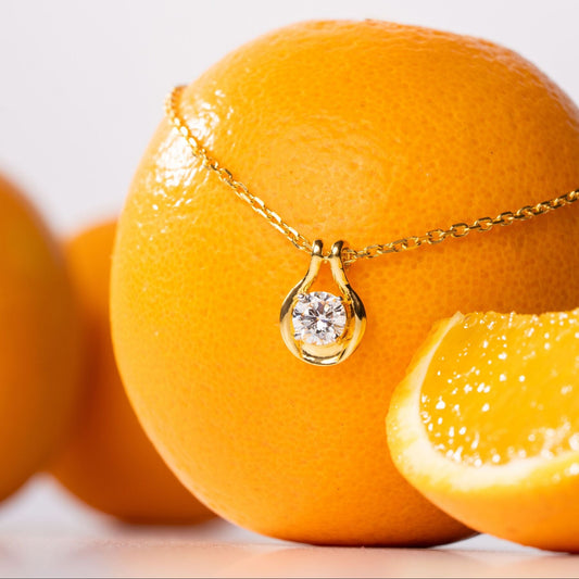 Radiant Solitaire Pendant