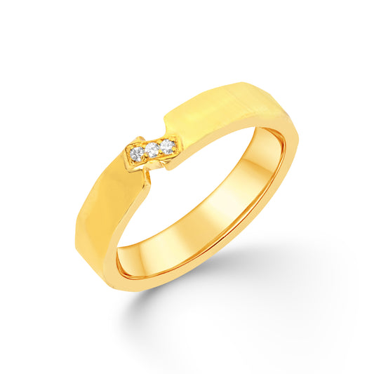 Etched Brilliance Ring - Ready to Ship