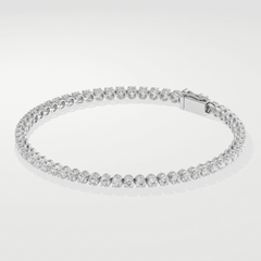 0.05Ct Round Tennis Bracelet