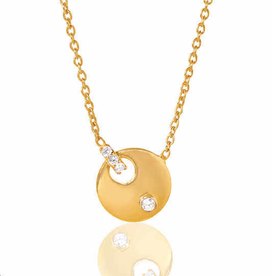 Radiant Dot Necklace