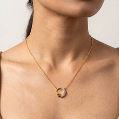 Bird Halo Necklace
